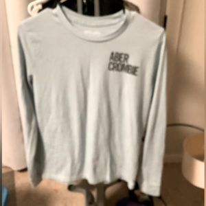 Vintage Light blue Abercrombie long sleeve tshirt